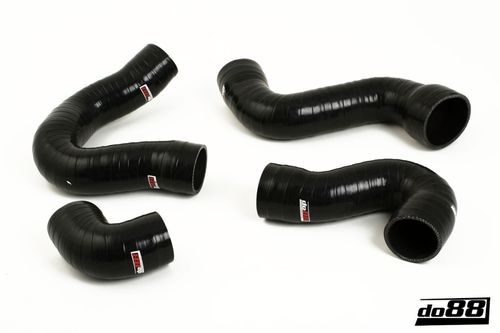 Zestaw węży silikonowych do88 Audi A4 (2001-2004) Czarny do88-kit114S