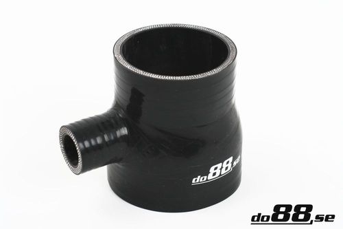 Zestaw węży silikonowych do88 Audi S2 Czarny do88-kit53-4S