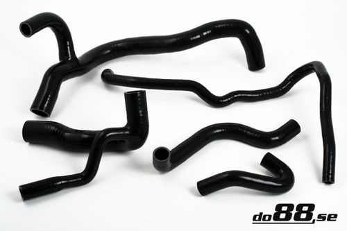 Zestaw węży silikonowych do88 Audi Quattro Czarny do88-kit67S