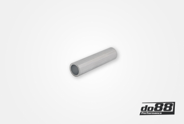 Aluminium pipe 25x3 mm, length 100 mm