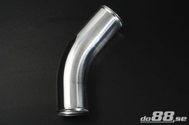 Aluminium pipe 45 degree 4'' (102mm)