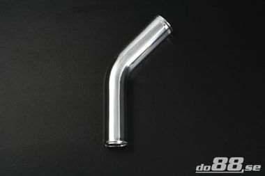 Aluminium pipe 45 degree 1,625'' (42mm)