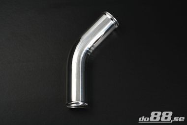 Aluminium pipe 45 degree 2,375'' (60mm)