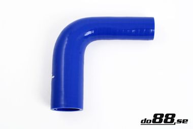 Silicone Hose Blue 90 degree 1 - 1,125'' (25-28mm)