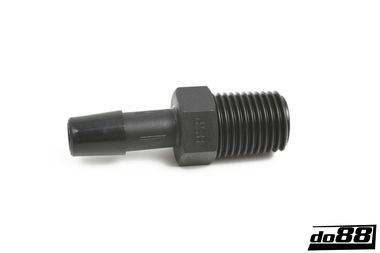 Straight Coupler 8mm 1/4"-19 BSP