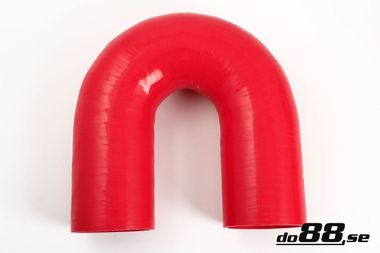 Silicone Hose Red 180 degree 4'' (102mm)
