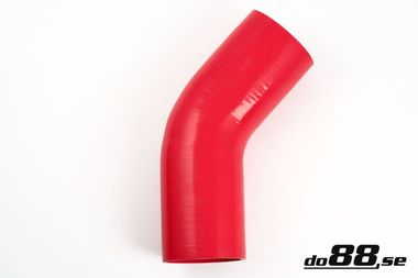 Silicone Hose Red 45 degree 4'' (102mm)
