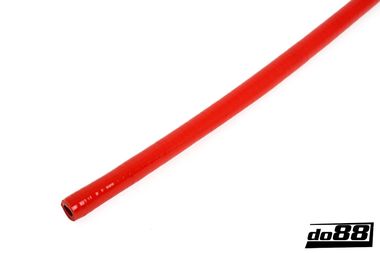Silicone Hose Red Flexible smooth 0,625'' (16mm)