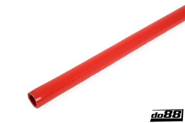 Silicone Hose Red Flexible smooth 1,0'' (25mm)