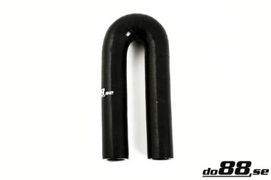 Silicone Hose Black 180 degree 0,625'' (16mm)