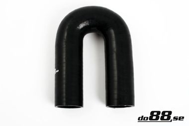 Silicone Hose Black 180 degree 1,625'' (41mm)