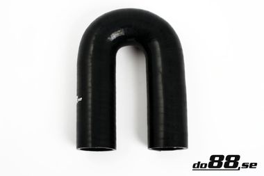 Silicone Hose Black 180 degree 1,875'' (48mm)