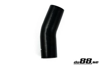 Silicone Hose Black 25 degree 3,125'' (80mm)