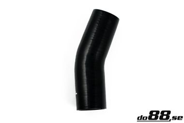 Silicone Hose Black 25 degree 3,25'' (83mm)