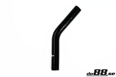 Silicone Hose Black 45 degree 0,25'' (6.5mm)