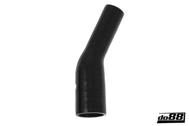 Silicone Hose Black 25 degree 0,5 - 0,625'' (13-16mm)