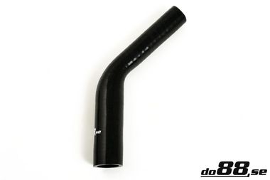 Silicone Hose Black 45 degree 0,5 - 0,625'' (13-16mm)