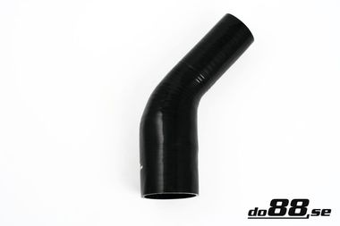 Silicone Hose Black 45 degree 2 - 3'' (51 - 76mm)