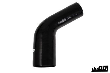 Silicone Hose Black 60 degree 2,25 - 2,75'' (57 - 70mm)