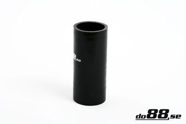 Silicone Hose Black Coupler 0,43'' (11mm)
