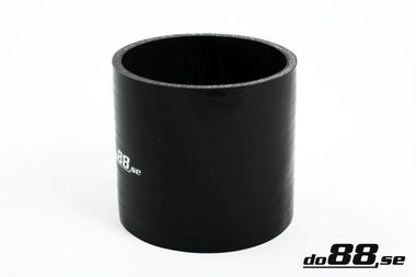 Silicone Hose Black Coupler 6'' (152mm)