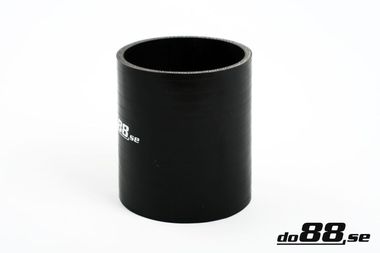 Silicone Hose Black Coupler 3,125'' (80mm)