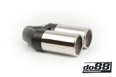 Tailpipe Twin Rond 76