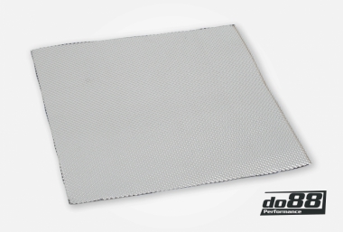 Aluminum heat shield 50x50cm