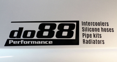 do88 black sticker 300x75mm