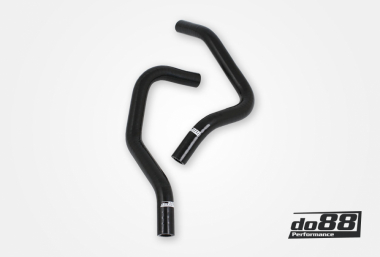 Volvo 740 760 780 940 960 4-cyl Petrol Heater hoses Black