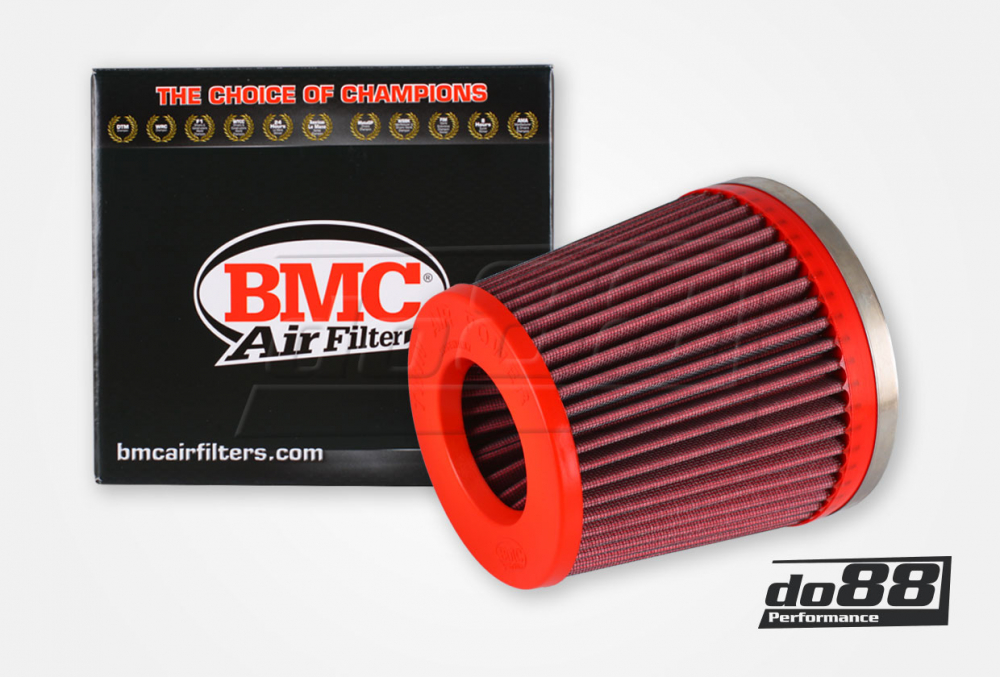『BMC系Aタイプエンジン　 アルミ エアーファンネル2個セット』 BMC Twin Air Conical Air Filter, Connection 50mm / Length 175mm