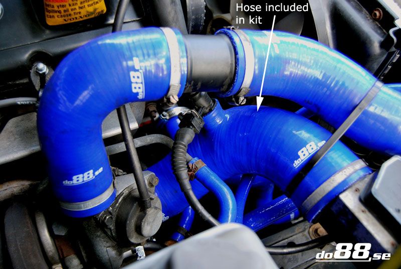 Volvo 740/940 Turbo 90-98 Intake hose | 740 (85-91), 940 withou