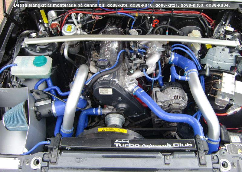Volvo 740/940 Turbo 90-98 Intake hose | 740 (85-91), 940 withou