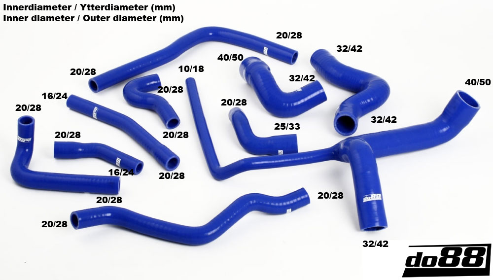 Jeu De Durites De Radiateur NEUF Pour Audi B5 S4/RS4 Bi-Turbo - Marque 2Bennett Audimotive
