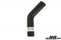 Fuel filler hose 45 degree 2,25\'\' (57mm)