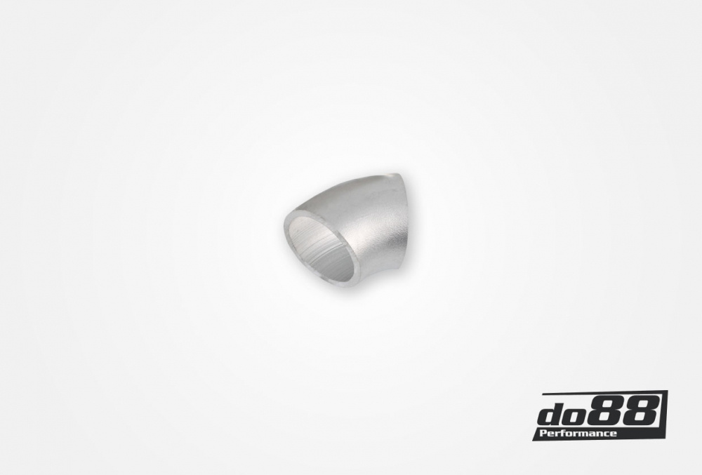 Aluminum pipe 45° 35x3 mm, short radius Aluminum pipe 45° 35x3 mm, short radius
