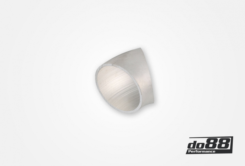 Aluminum pipe 45° 60x3 mm, short radius Aluminum pipe 45° 60x3 mm, short radius