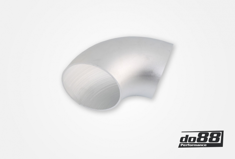 Aluminum pipe 90° 114x4 mm, short radius Aluminum pipe 90° 114x4 mm, short radius