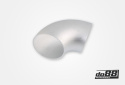 Aluminum pipe 90° 76x3 mm, short radius Aluminum pipe 90° 76x3 mm, short radius