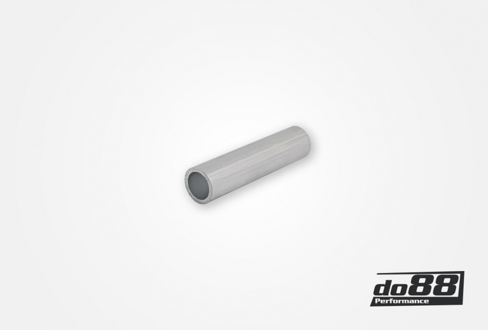 Aluminium pipe 25x3 mm, length 100 mm in the group Aluminium Pipes / 3mm wall thickness / Straight 100mm at do88 AB (A3L100-25)