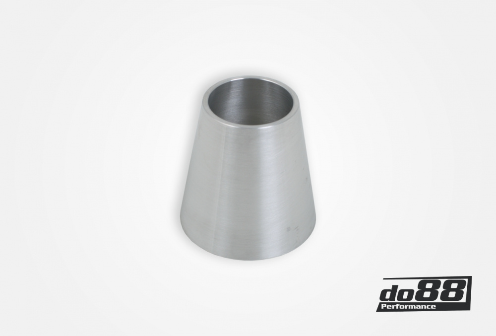 Aluminium reducer 2-3´´ (50-76mm) in the group Aluminium Pipes / 3mm wall thickness / Aluminium reducer at do88 AB (A3L50-76)