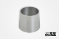 Aluminium reducer 3-3,5´´ (76-89mm) Aluminium reducer 3-3,5´´ (76-89mm)
