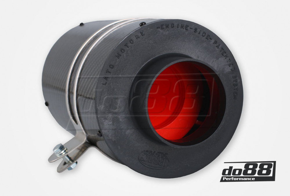 BMC CDA Carbon Dynamic Airbox, Carbon fiber, Connection 70mm, Length 185mm BMC CDA Carbon Dynamic Airbox, Carbon fiber, Connection 70mm, Length 185mm