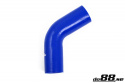 Silicone Hose Blue 60 degree 1,875\'\' (48mm)