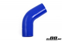 Silicone Hose Blue 60 degree 3,5\'\' (89mm)