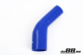 Silicone Hose Blue 45 degree 2,25 - 2,5'' (57 - 63mm) Silicone Hose Blue 45 degree 2,25 - 2,5'' (57 - 63mm)