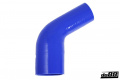 Silicone Hose Blue 60 degree 3 - 3,125'' (76 - 80mm) Silicone Hose Blue 60 degree 3 - 3,125'' (76 - 80mm)