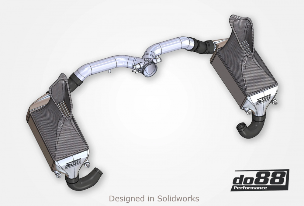 Porsche 911 Turbo (997.1) Intercooler kit MERA