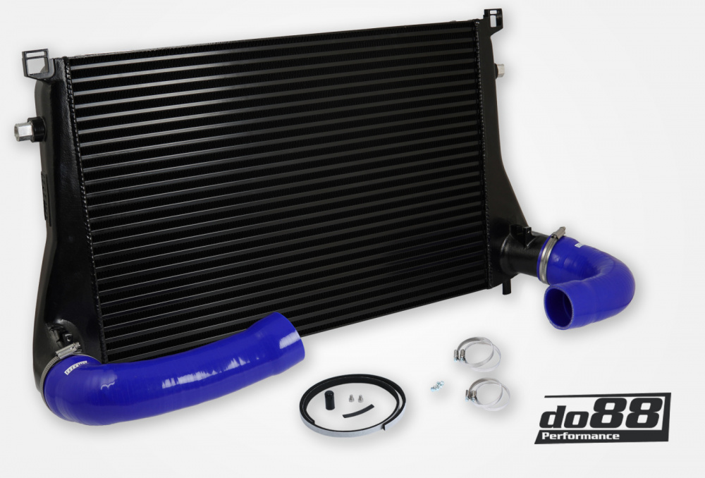 AUDI SEAT SKODA VW 1.8 / 2.0 TSI (MQB) Intercooler, blue hoses in the group By vehicle / Seat / Leon Cupra R, 2.0 TSI (Mk 3) at do88 AB (ICM-300-B)