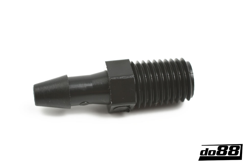 Straight Coupler 4mm 1/16\'\'-27 NPT in the group Hose accessories / Plastic hose fittings / Connection NPT thread at do88 AB (NC-4-NPT1)